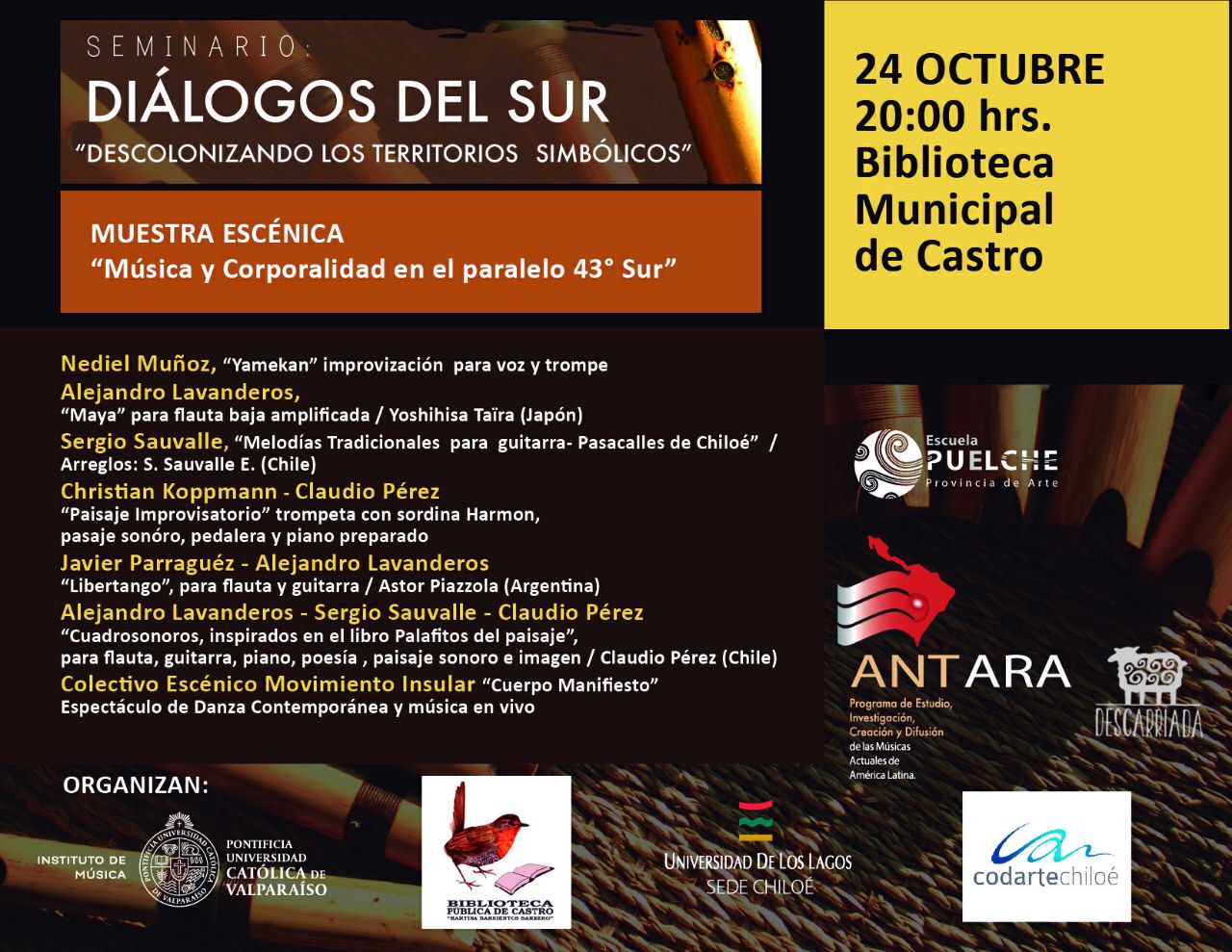25 de octubre, Muestra Escénica 